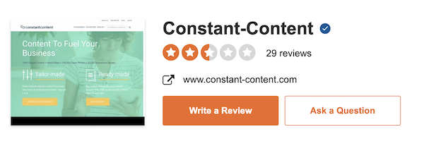 constant content reviews
