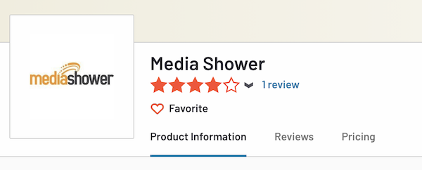 media shower reviews