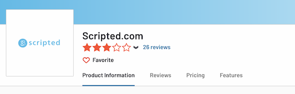 scripted review