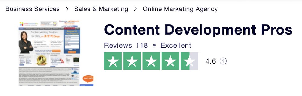 content development pros reviews